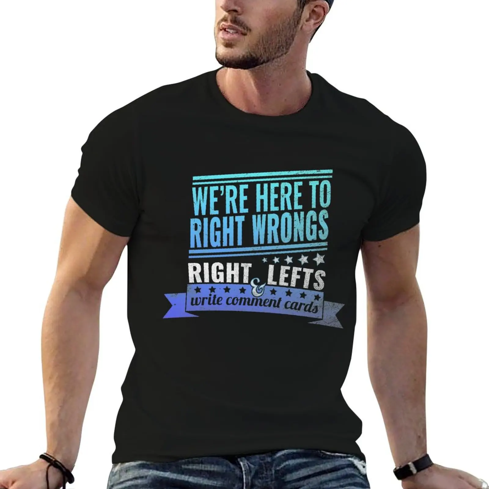 Camiseta Critter: Write Comment Cards (teal/azul), camiseta de anime, camiseta de hombre, camiseta de diseñador, camiseta de algodón