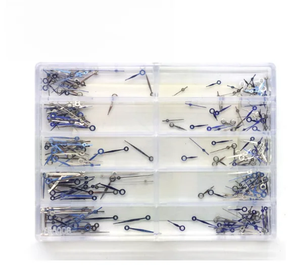 1Set 2035 Watch Movement Hands Set Hour Minute Second Needles Gold Blue Silver Precision-Watch Accessories Tools