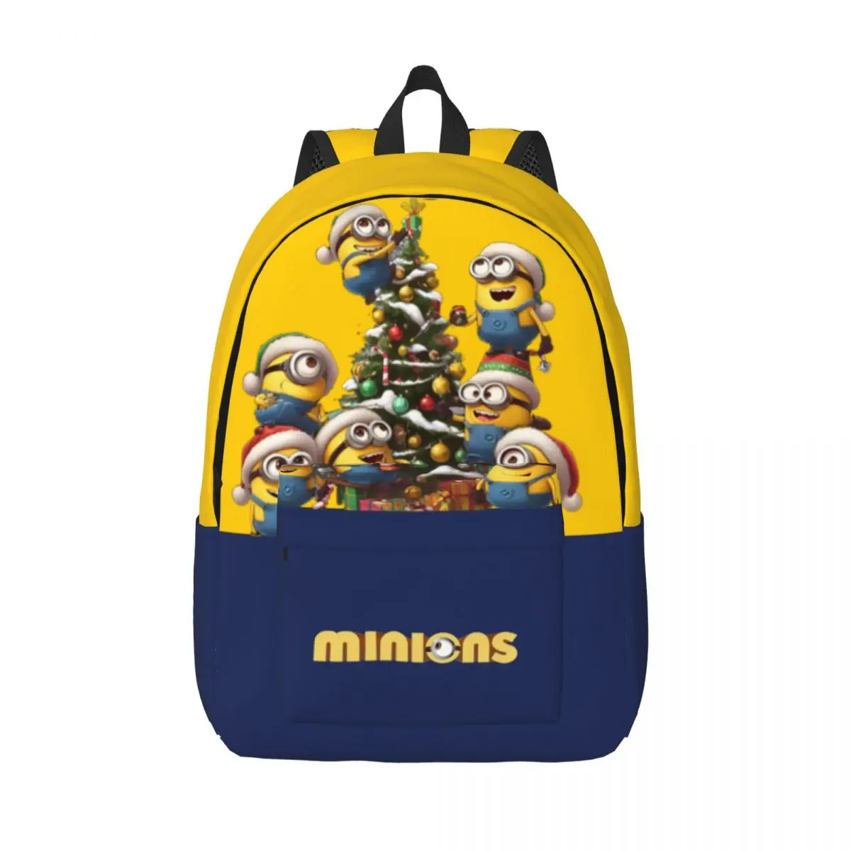 

Banana Christmas Humor Minions Daypack Despicable Me Minions For Women Portable Campus Birthday Large Capacity Storage Bag