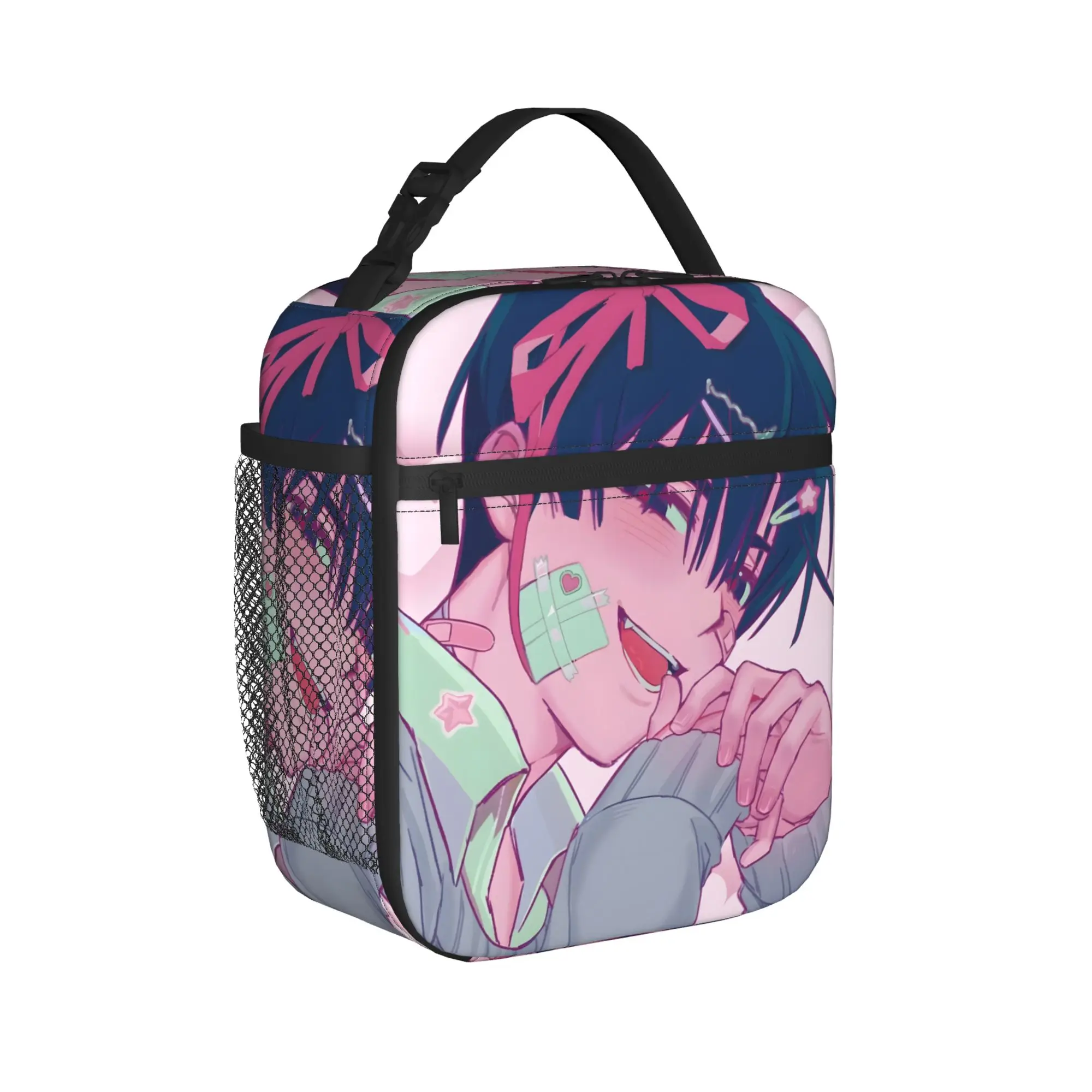 Aliens Stages Anime Thermal Insulated Lunch Bag for Work  Portable Food Container Bags Thermal Cooler Food Box