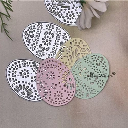 Pattern easter eggs Metal Cutting Dies Stencils For DIY Scrapbooking Decorative Embossing Handcraft Die Cutting Template