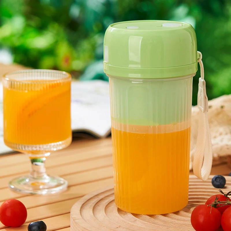 340 مللي عصارة كهربائية طازجة قوية سحق الجليد اللاسلكية خلاط صغير محمول زجاجة مستخلصات العصير كوب خلاط عصائر #3