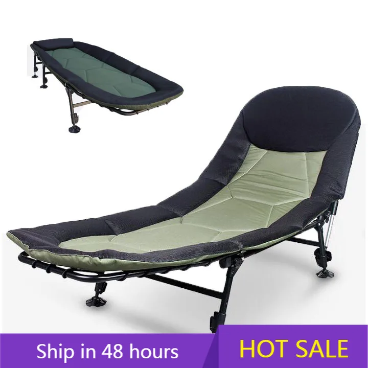 

YTYIN YTYIN Manufacturer Custom Outdoor Folding Siesta Bed for Fishing Beach Camping Metal Garden Chair Iron Furniture