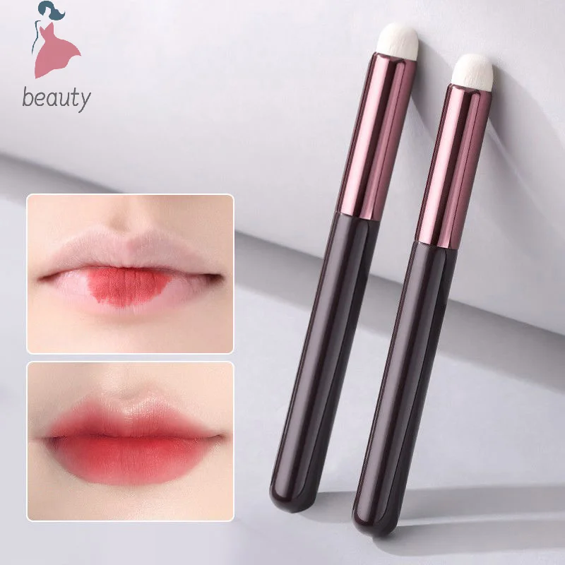 Professional Lip Makeup Brush Round Head Multifunctional Smudging Lipstick Concealer Eyeshadow Highlighter Liptints Cosmetics