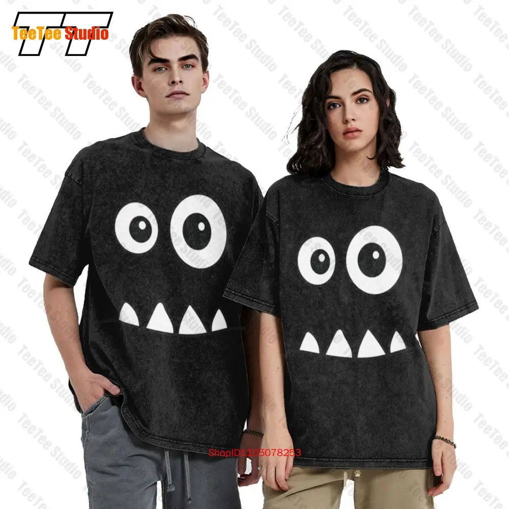 

Monster Face-Alien Party Vintage Oversized T-Shirt 5NTK Aesthetic Clothing