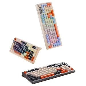 Ziyoulang-M96 Keyboard and Wireless Mouse Kit, Bluetooth, electronic screen, multi-disclaimer connection, games 8 Main Sales Mouse and Gamer Keyboard - №6