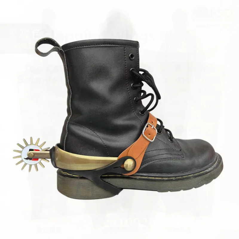 سبائك الزنك الحصان توتنهام الرأس الطويل والعتاد النمط الغربي الذهبي سميكة فارس المعدات لملحقات الفروسية