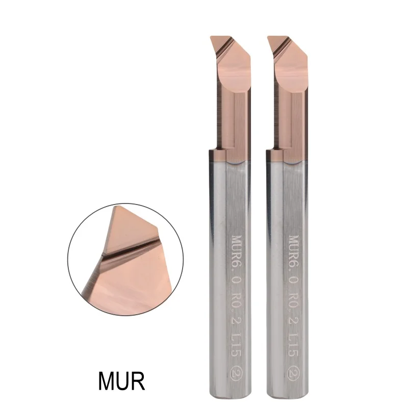 

MUR Carbide Lathe Boring Cutter Coated Mini Internal Turing Tool Copying Small Hole 4mm 5mm 6mm