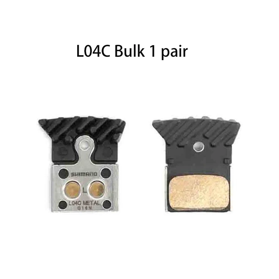 Shimano L05A L04C Brake Pad DEORE SLX XT Resin Metal Pad Cooling Fin Ice Tech MTB Road M8110 M7110 R9170 R8070 R7070 RS805