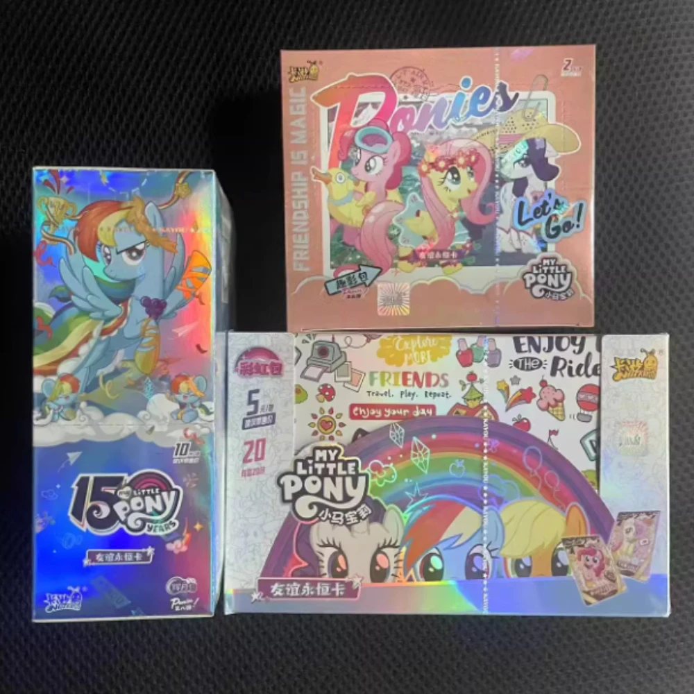 

KAYOU My Little Pony 40th Anniversary SC SGR Collector's Edition Official Friendship Forever Gift Box Collector Cards Box Set