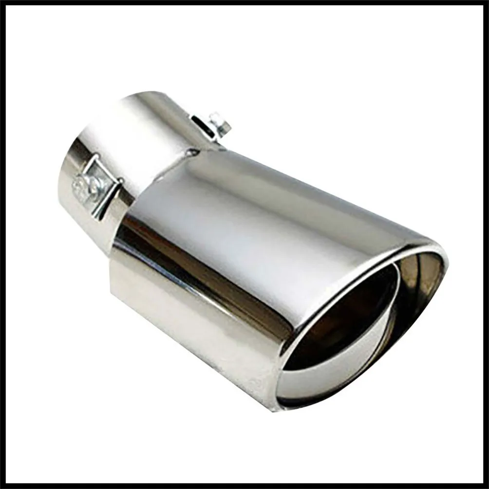 Universal Car Exhaust Muffler Tip Round Stainless Steel for Infiniti Q30 Q70L Q45 M45 M35x M35 FX35 Essence QX Q70 Synaptiq Q80 