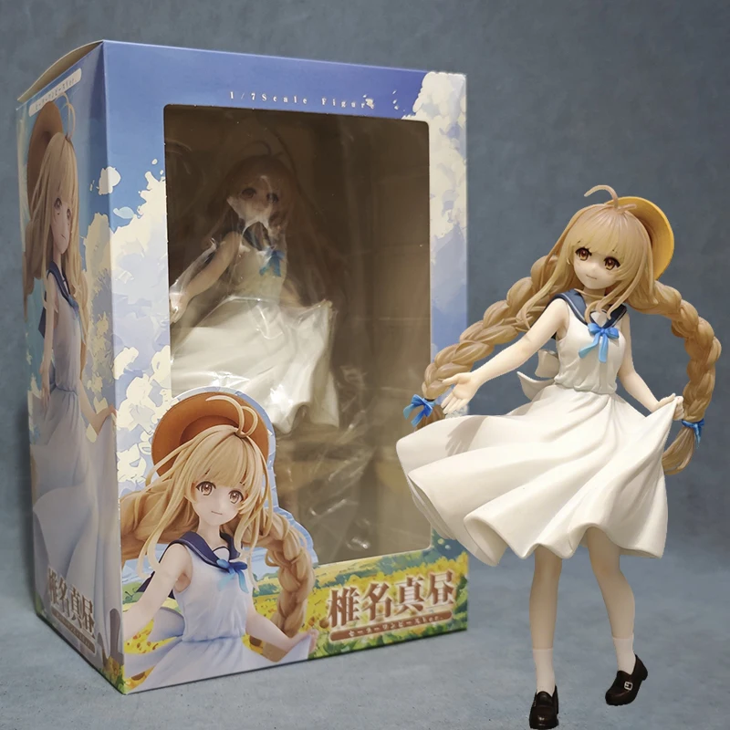 

24 см аниме «Ангел Next Door Spoils Me Rotten Shiina Mahiru», фигурки героев, красивая девушка, модель куклы, игрушка для рабочего стола, подарок