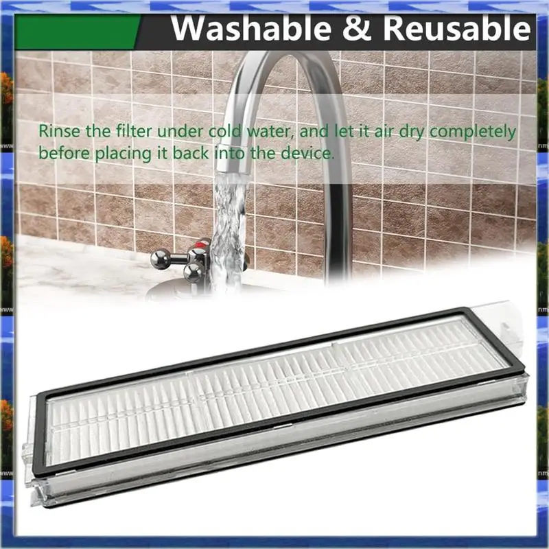 The 12PCS Replacement Filter For Roborock S8 Maxv Ultra/G20S/S8pro Maxv Robot Vacuum Parts Washable Filters