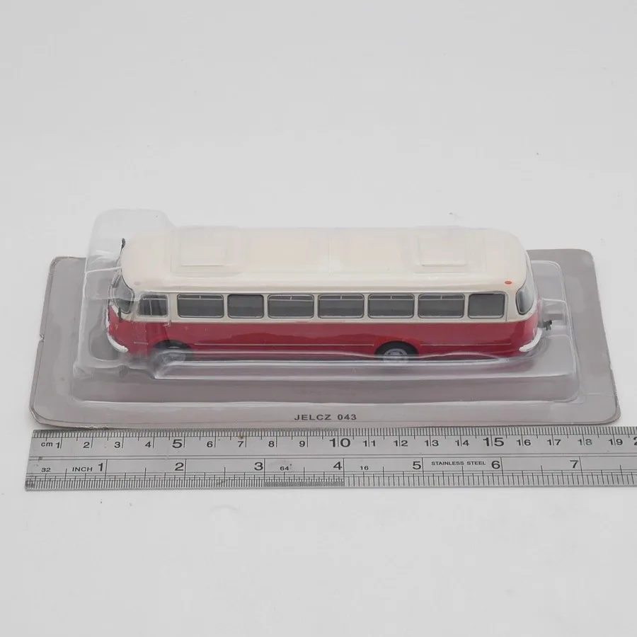 IXO escala 1:72 Jelcz 043 adornos de colección de modelos de coches de aleación de autobús polaco