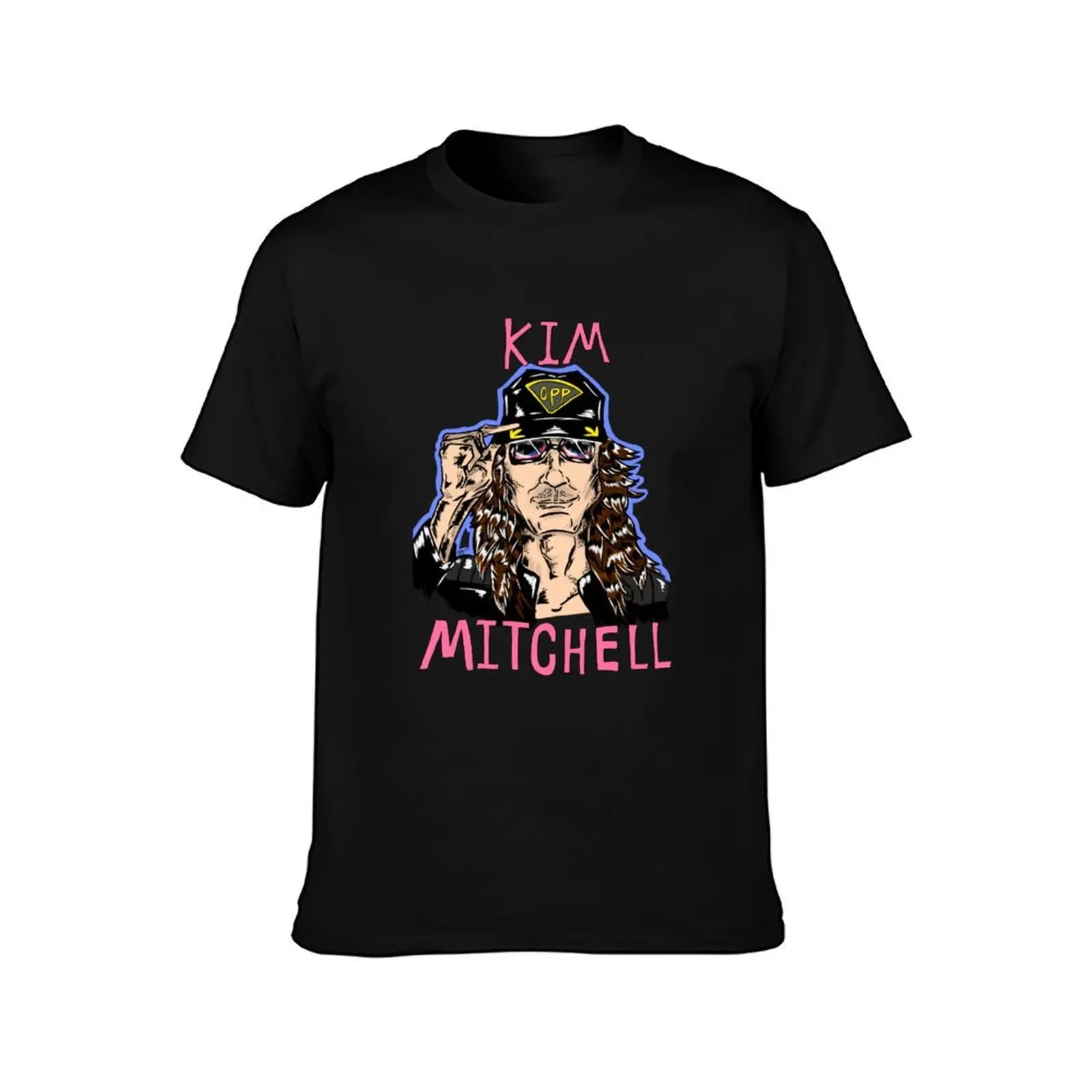 Kim Mitchell Band T-Shirt Industrial Work Tee Shirt T-Shirt