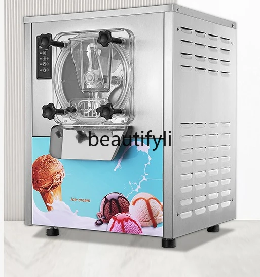 

Commercial Fully Automatic Small Ice Cream Machine High Capacity Desktop Model