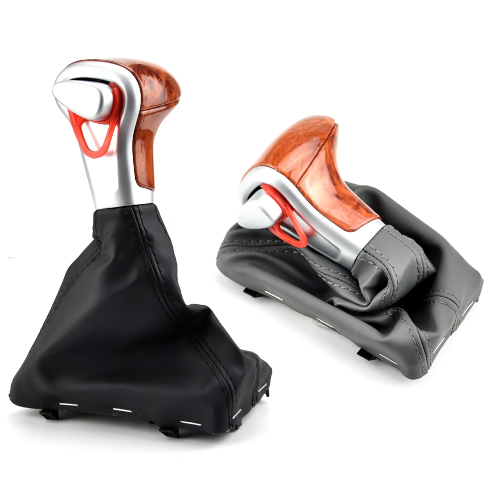 

Car Leather Chrome GEAR Shift Knob Shift Knobs FOR AUDI A6 A7 A3 A4 A5 A6 c6 Q5 2009 2010 2011 2012 2014 4G1 713 139 R