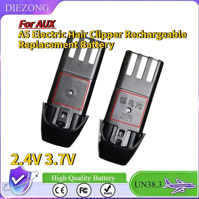 Fast Shipping For AU X A5 Electric Hair Clipper Rechargeable Replacement Battery Power Accessories 2.4V 3.7V Lithium Battery