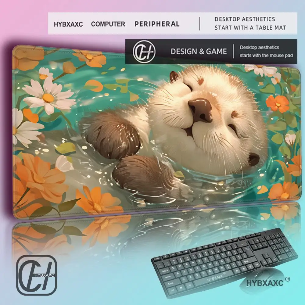 

HYBXAXC Cute Cartoon Water Sprite Magic Party Game Mat Durable Rubber for TCG Games Mouse Pad Offices Desk Mats Friendly Design