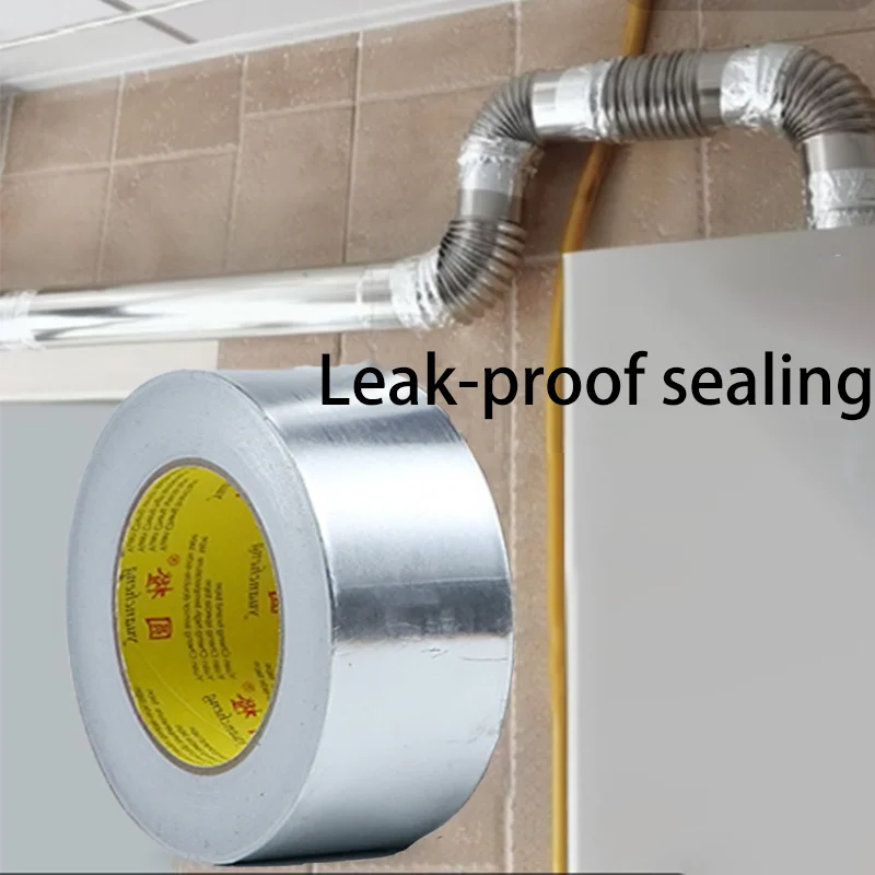 Thickened flame-retardant aluminum foil tape, high-temperature resistant sealing tape, solar insulation and sun protection.
