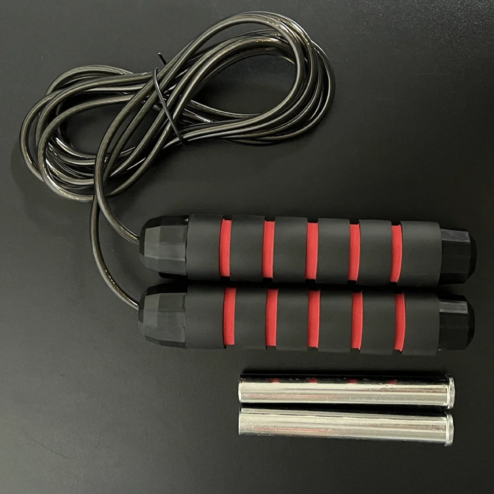 

ABMV-Weighted Skipping Rope Fitness Training Yoga Exercise Wire Bearing Skipping Rope