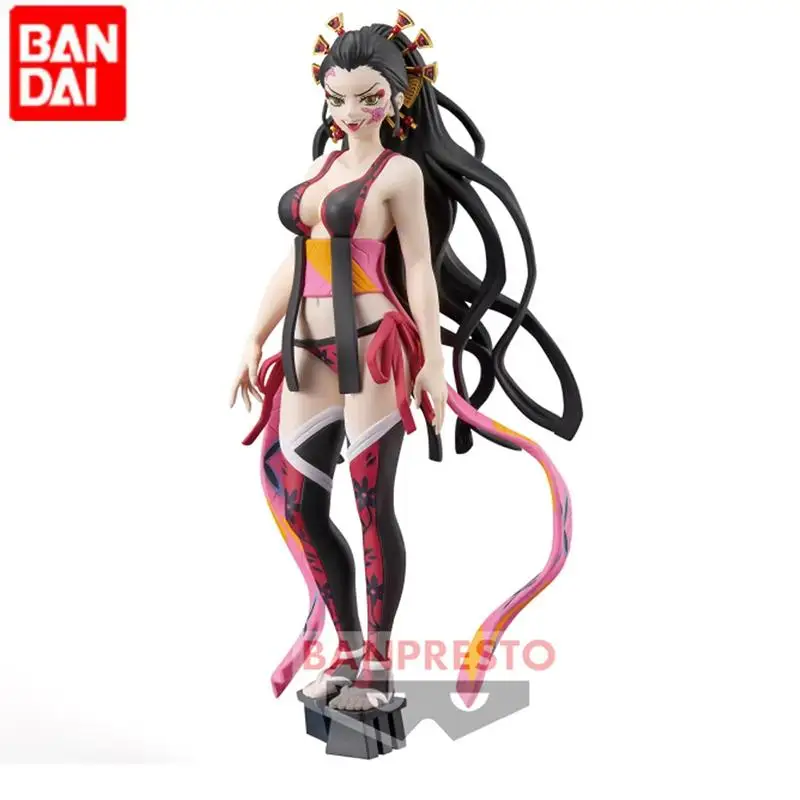 Original Bandai Banpresto Demon Slayer doce Kizuki Gearspring Kibutsuji Muzan Hantengu Giyuutarou Gyokko Daki modelo de figura de Pvc