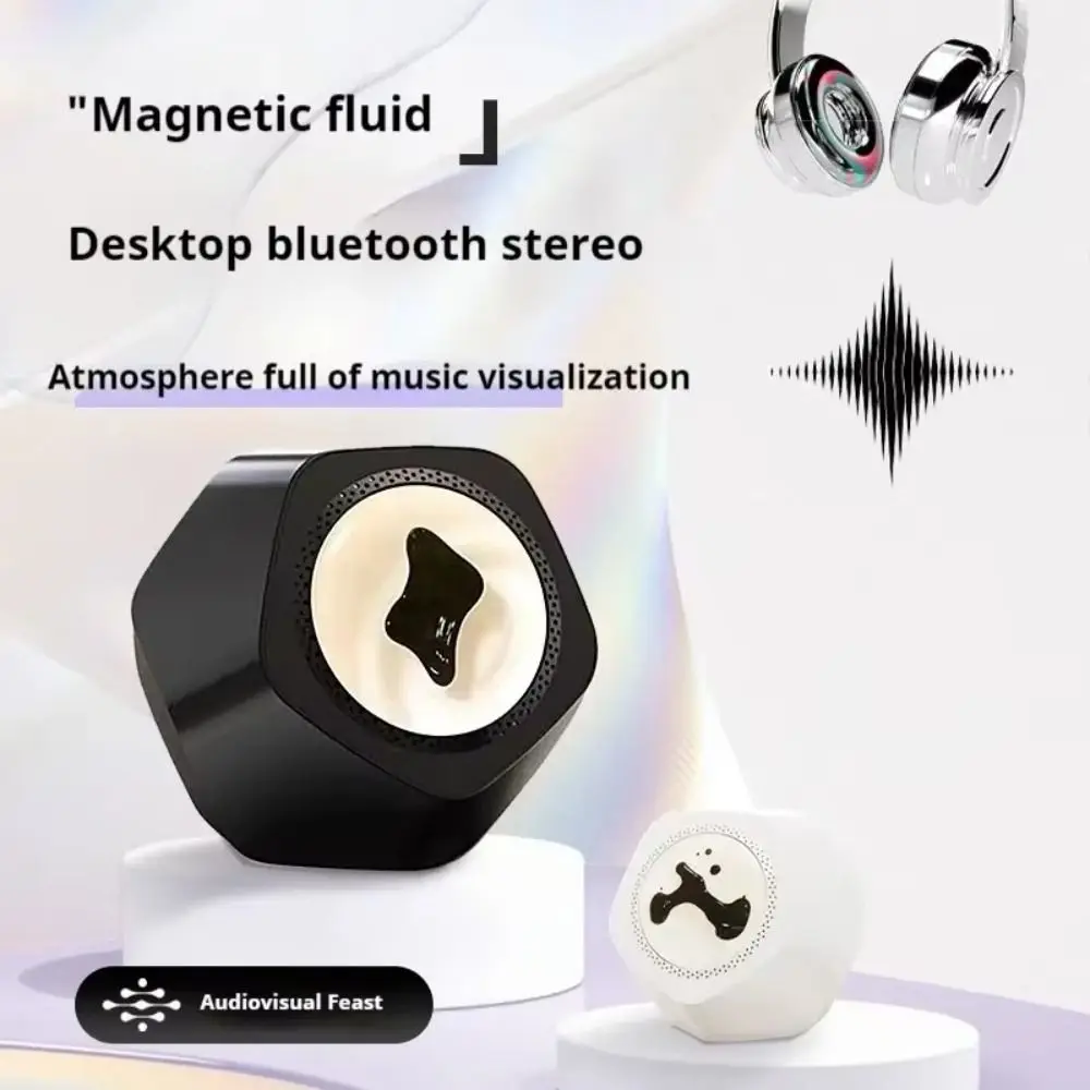 

New Ferrofluid Magnetic Fluid Pickup Venom Music Visualization Creative Gifts Office Funny Rhythm Light