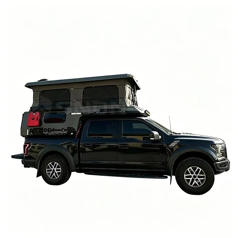 SNDN High Quality Four Season Truck Car Rooftop Tent X Hinge Camper Aluminum Hard Shell Roof Top Tent Outdoor Camping 2-3 Person