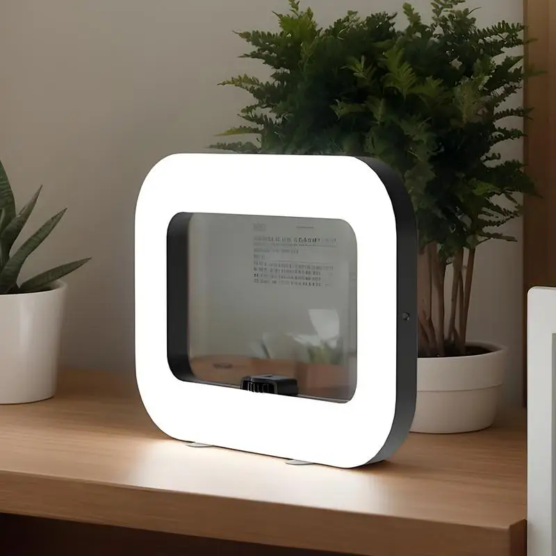 Lampu Cincin untuk Ponsel Penstabil Lampu Isi Video untuk Kamera Lampu Selfie Cincin LED Kecerahan Tinggi Portabel untuk Streaming Langsung