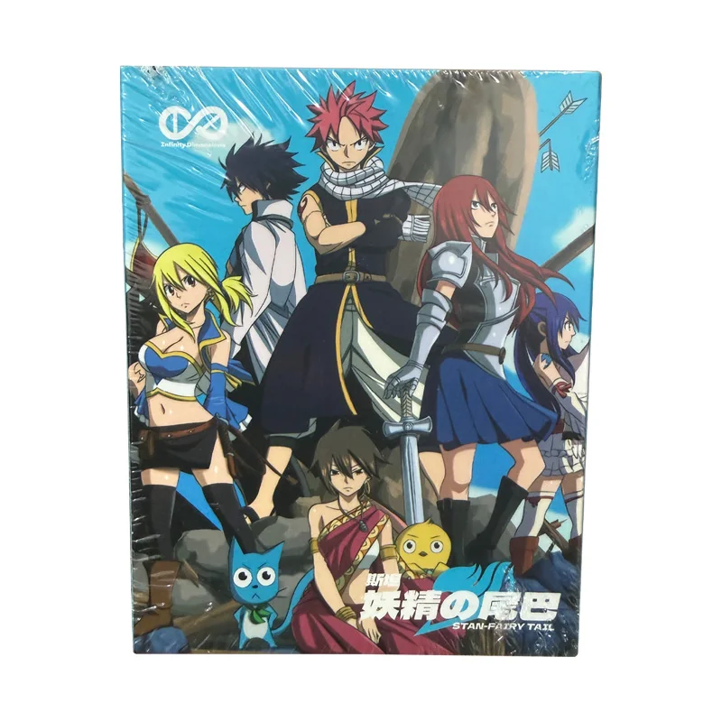 Wholesale Fairy Tail Cards Infinite Dimension Stan Cards Anime Collectible Trading Cards Booster Box Natsu Lucy Erza Flash Cards