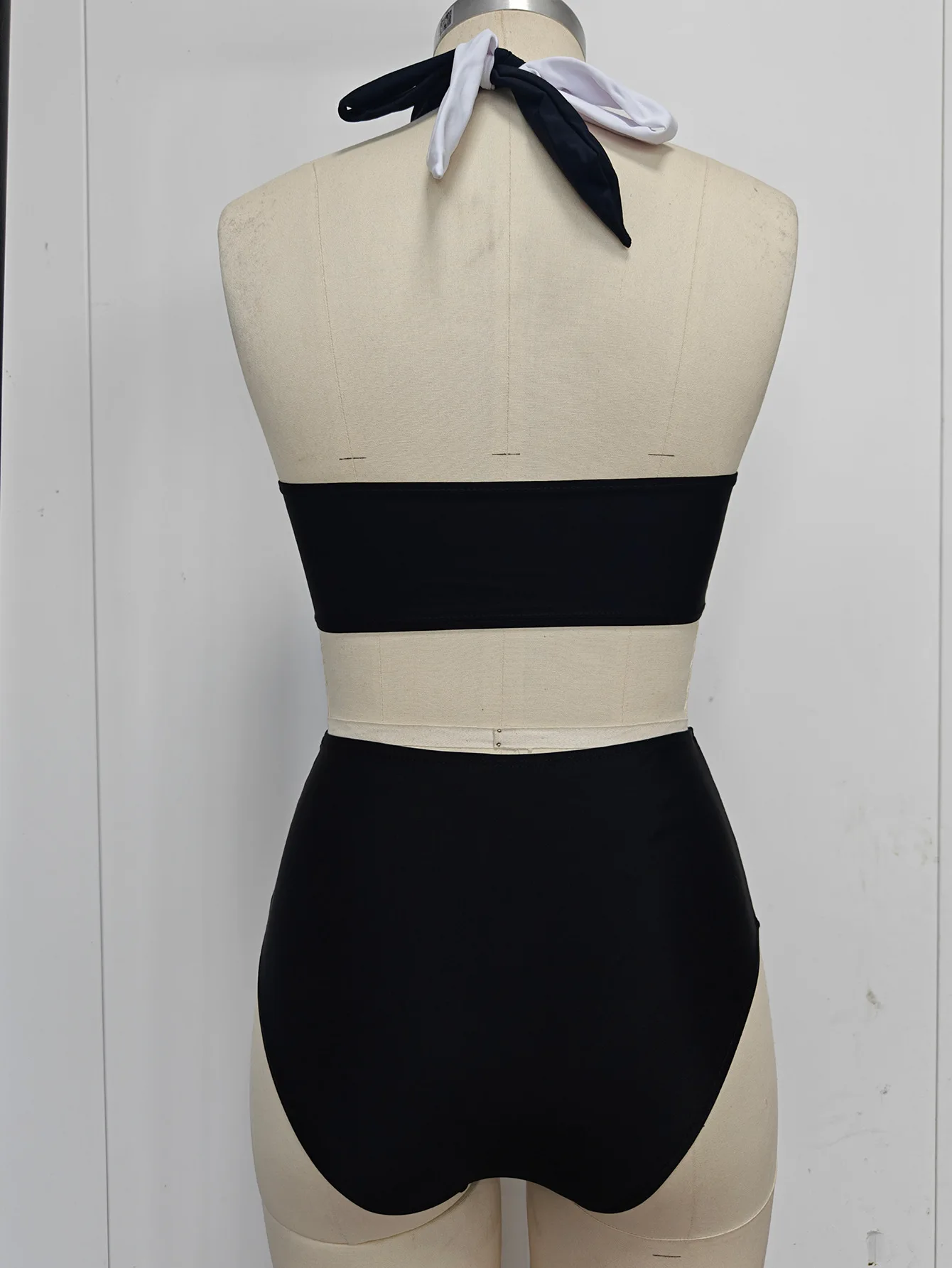 المرأة مثير قطعة واحدة ملابس السباحة الإناث مثير المرأة ثوب سباحة مونوكيني 2026 ضمادة ثوب السباحة مطوي Biquini خمر بحر003 #6