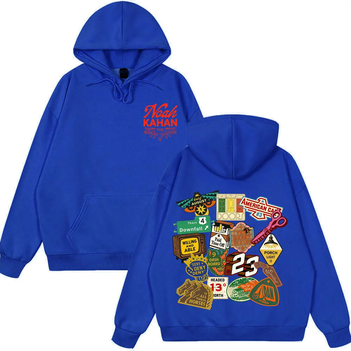 Noah Kahan The Great Divide Tour 2026 Grafik-Hoodie für Herren und Damen, Vintage-Pullover, Langarm, lockerer Schnitt, lässiger Hip-Hop-Sweatshirt – Detail 9