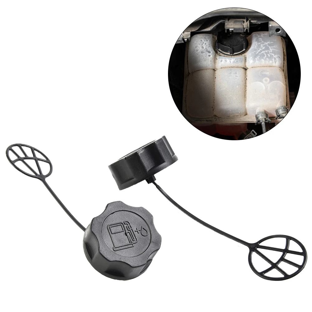 2pcs Fuel Petrol Tank Cap Tank Cap Replacement Parts For Lawn Mower Grass Strimmer Trimmer Brush Cutter Chainsaw Part