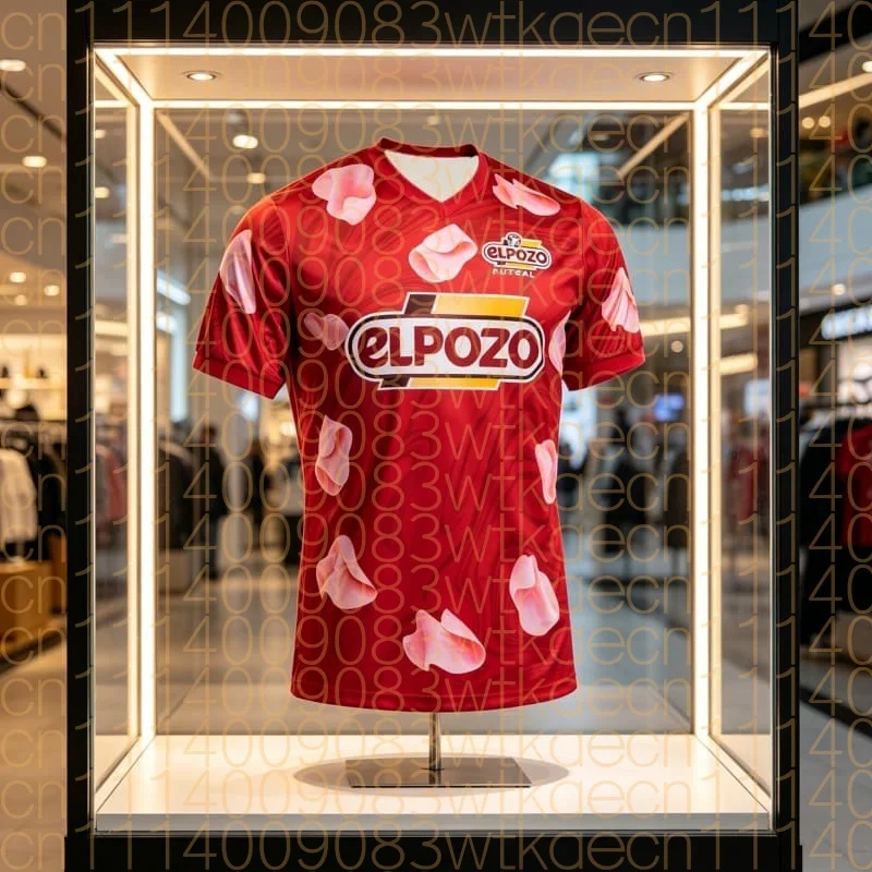 26 Primera División De Futsal Elpozo Murcia Home Football Jersey