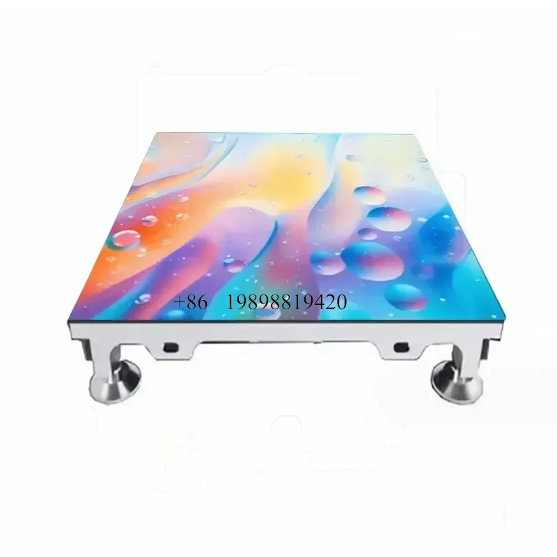 Wmwmnu P4.81 LED Floor Tile Screen Display Panel for Stage Dance Floor Interactive Led Video Wall Module customized product
