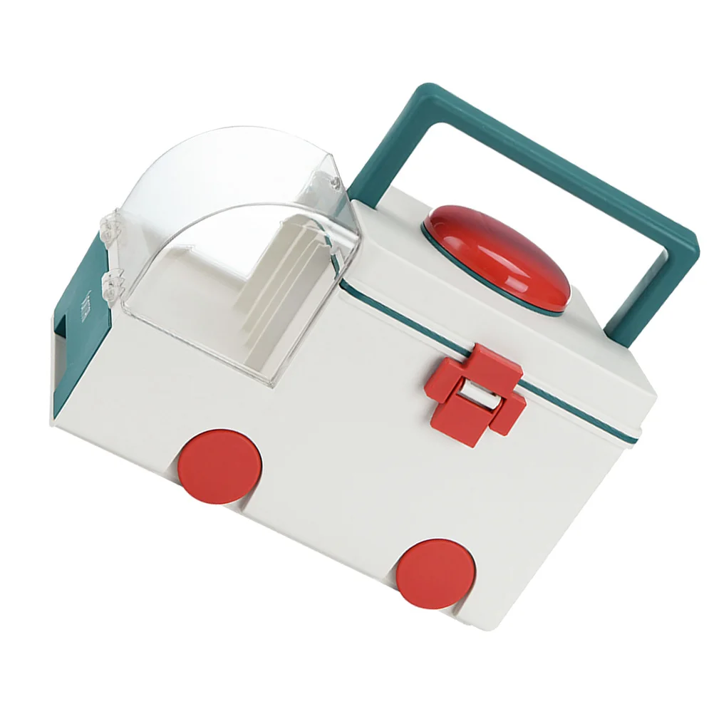 

First Aid Storage Box Plastic Family Medicine Storage Bins Household Holder