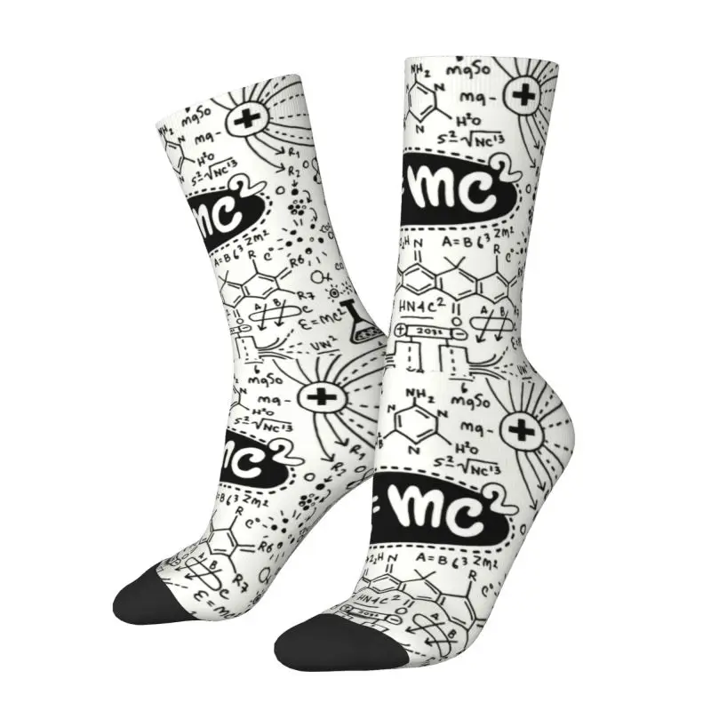 

Custom Formulas Physics Chemistry Teacher Professor Dress Socks Mens Womens Warm Funny Novelty Science Math Crew Socks