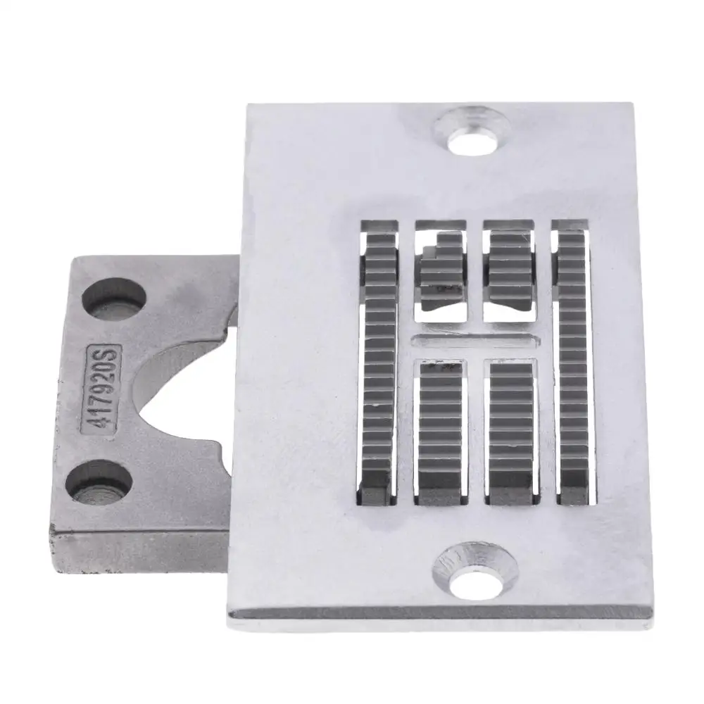 Placa de aguja y diente de arrastre 225-81409/225-81508 para máquina de coser zigzag LZ2280, piezas de repuesto