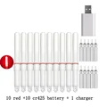 red and 1 charger