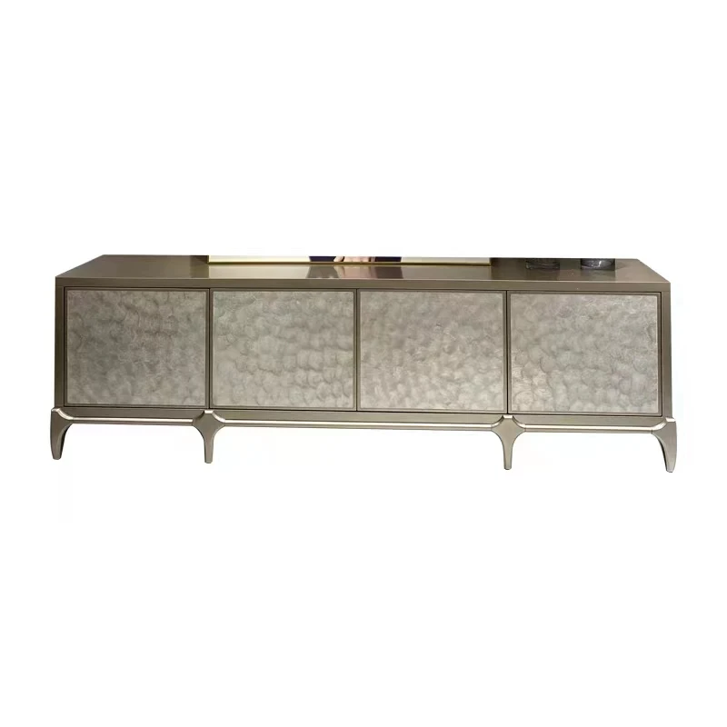 solid wood TV cabinet post-modern minimalist style home floor cabinet living room small apartment Internet celebrity cabinet