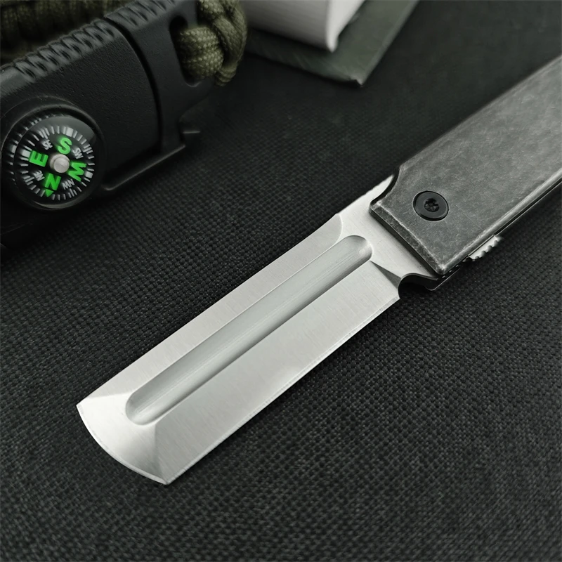 CRKT5915 Outdoor Survival Camping Convenient 420 Steel Handle Fishing Self Defense EDC Folding Knife