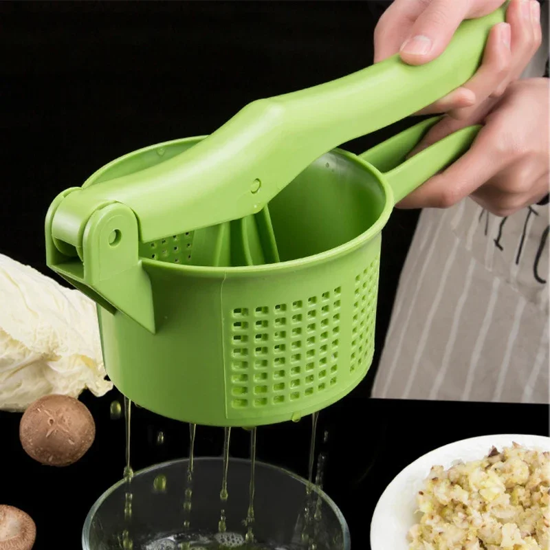 Water Squeezer Vegetable Dehydration Multi-function Hand Pressure Dehydrator Dumpling Stuffing Fruit Press Kitchen Gadgets