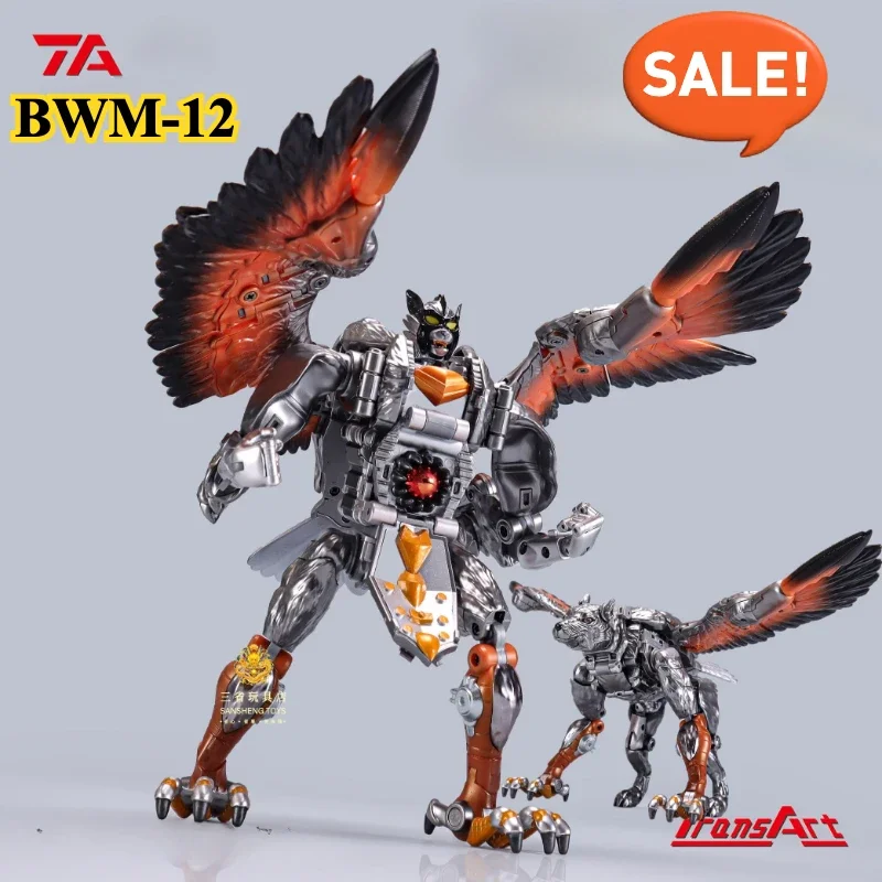 IN STOCK Transformation TransArt Toys BWM-12 BWM12 Silverbolt Lightning Beast Wars BW Machines Alloy Action Figure Robot Toys