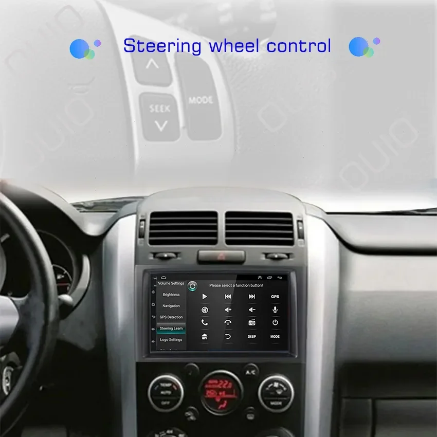 Android 15 Carplay Auto Car Radio For  Suzuki Grand Vitara 3 2005-2010 2011-2015 Navigation GPS Multimedia Player Stereo QLED