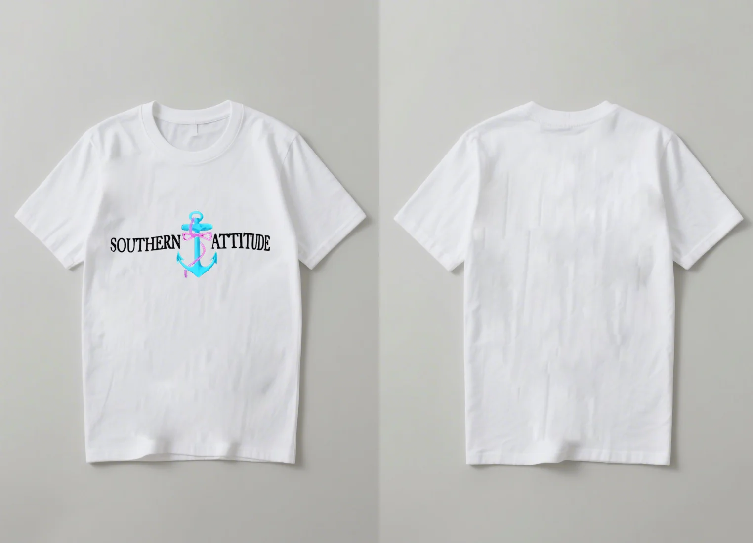 2025 جديد عصري للموقف الجنوبي مرساة طباعة قصيرة الأكمام عادية للجنسين