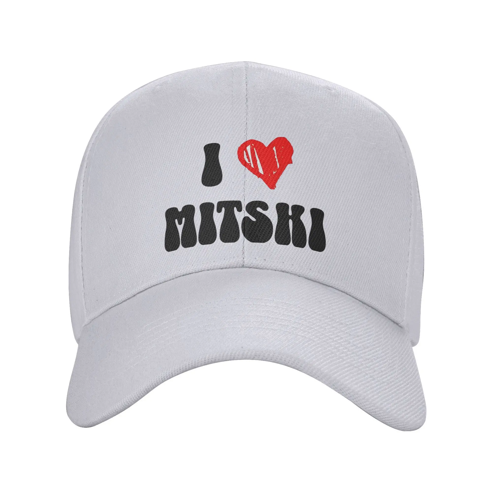 Summer New I Love Mitski Baseball Caps Outfits For Men Women New  Golf Cap Adjustable