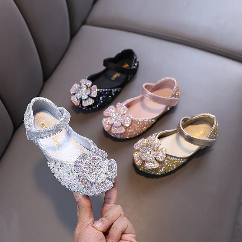 

Children Flats Spring Autumn Classic Girls Causal Leather Shoes Shallow Ballet Versatile Kids Fashion Princess Performance Shoes