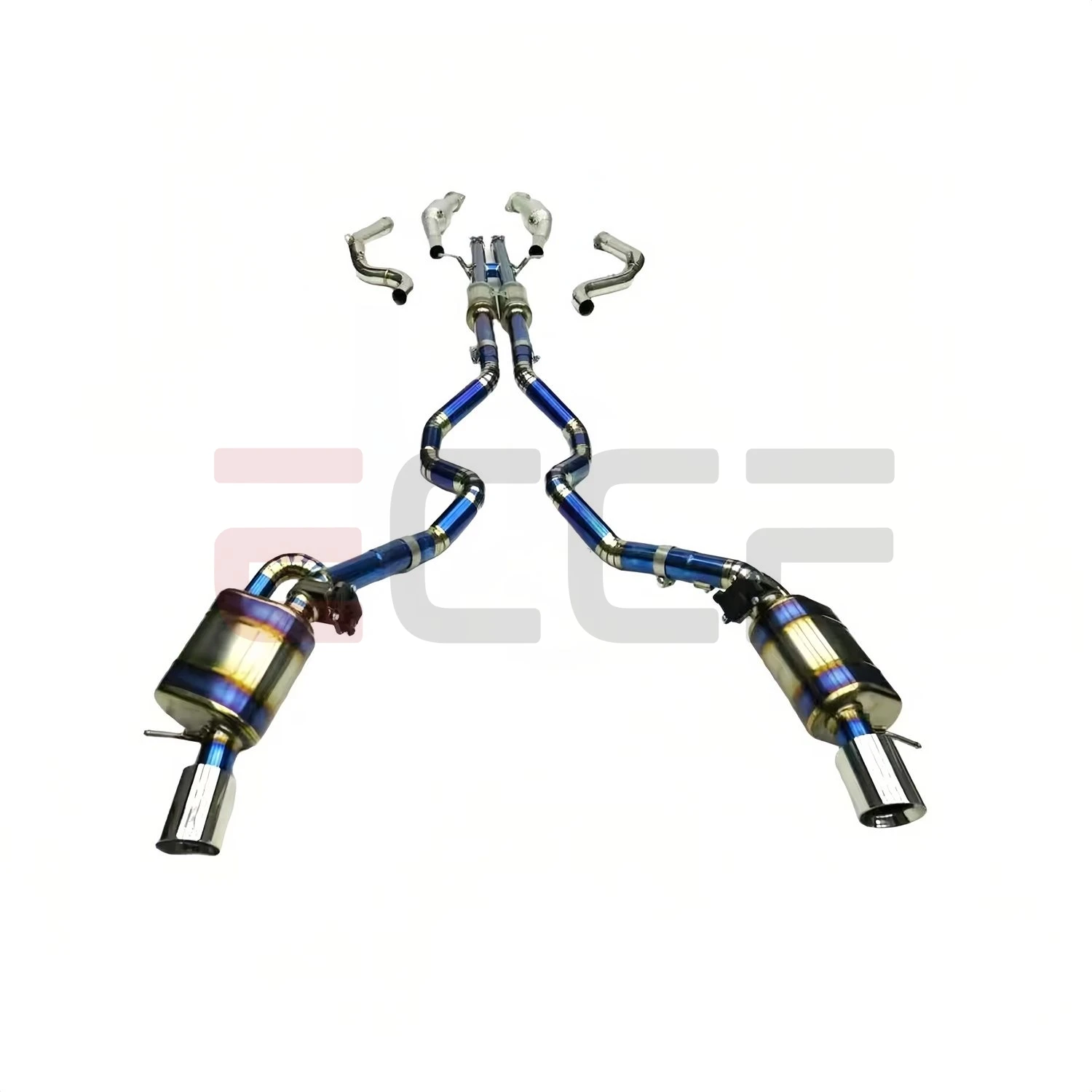 Sporty Titanium Complete exhaust system For Land Rover Range Rover Aggressive Exhaust Sound Plug and Play Performance Upgrade