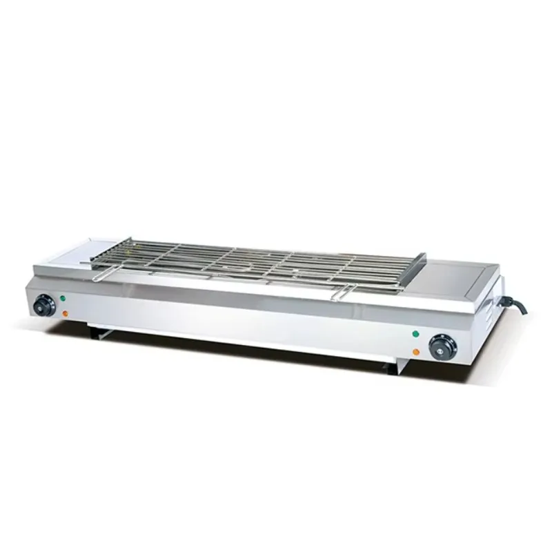 Outdoor Garden Stainless Steel Grill Multifunction Barbecue Bbq Steak Smokeless Electric Grill Commercial and Domestic