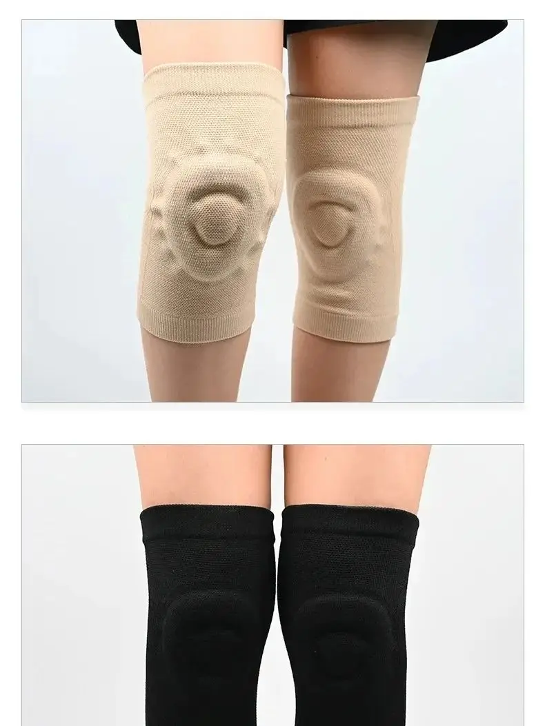 AliExpress 1Pcs Fitness Dance Skating Silicone Knee Pads Sport Sknee Pads Basketball Cycling Roller Skating Silicone Thin Knee Pads